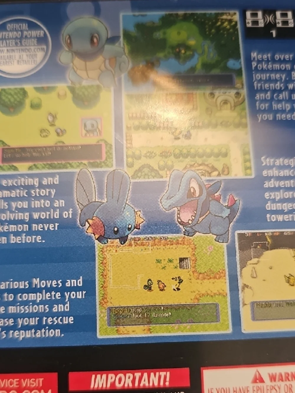 Nintendo Pokémon Mystery Dungeon: Blue Rescue Team – Game & Case